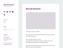 Tablet Screenshot of bernd-strassel.de